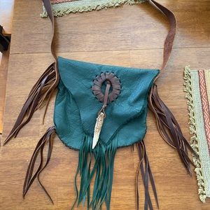 Authentic Elk Skin Jimmi Wz Purse